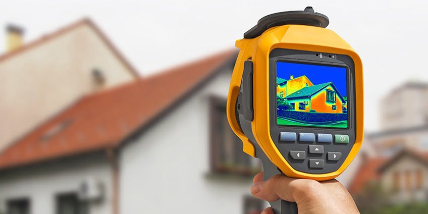 Termoviziniai tyrimai su profesionalia pramonesauditas.lt įranga